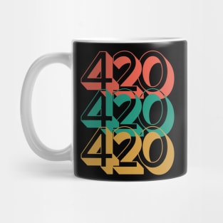 420 funny number Mug